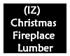 IZ XMas Fireplace Lumber