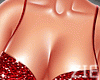 NYE Shine Dress Red
