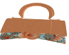 Aly-Orange Flower Purse