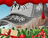 Grunge Cap White hair