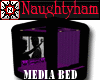 (N) Media Bed Purple
