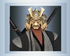 Samurai mask & helmet