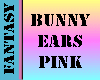 [FW] bunny ears pink