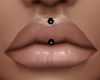 ❤Upper lip piercing