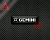 Gemini Zodiac Tag