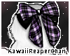 K| Hair Bow Lilac