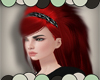 Red Hair W Black Band