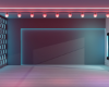 Neon Galaxy Room