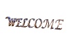 Welcome Wall Sign 3D