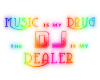 Musie DJ dealer Sign