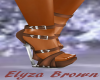 RR! Elyza Brown Heels