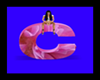 letter C seat pink