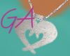 GA| BBW Heart Necklace