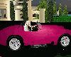 Pink car for race