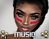 M| African face paint V4
