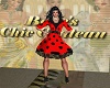 CHAMINE  RED HOT  DRESS