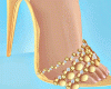 Sparkling Gold Heels