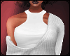 Open Dress Sweater White
