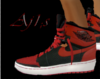 *B*AJ1's/Jordans/Blk&Red