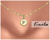 |K Tiny Necklace P