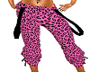 pink leopard cargo