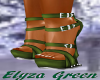 RR! Elyza Green Heels