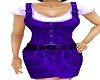 (BB) PURPLE OVERALL DRES