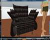 >R72< BLK leather chair