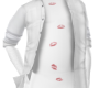 Shirt White Kiss