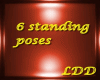 6 Standing Poses