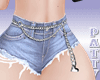 BABE Silver Shorts