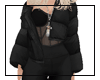 Bubble coat fit-black