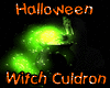Witch Culdron Green