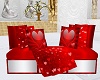 Valentine Heart Couch