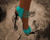 !C-Sexy Teal heels