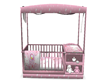 Pink Bunny Crib