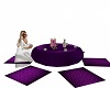 Purple Floor Table