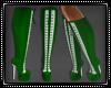 Green Platform Boots