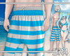 Blue swimsuit M