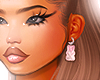 !!☆ cute bear earrings