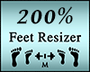 Foot Shoe Scaler 200%