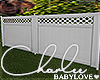 ❤ White Fence