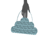 VF CLOUDY handbag blue