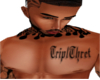 TriplThret Chest Tattoo