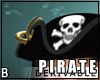 Pirate Skull Hat