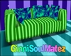 Green Kiss Couch