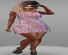 ***Pink strappy dress***