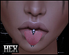 Pierced Tongue