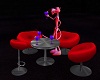 -x- neon party table