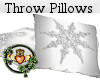 Frosted Throw Pillows